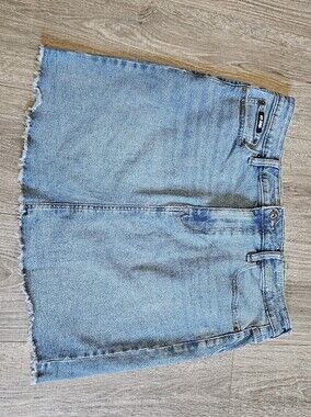 DKNY Jeans Denim Mini Skirt 14